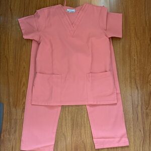 Peach scrub Set XS